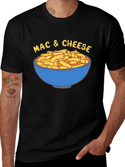 Camiseta Negra Mac & Cheese