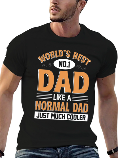 Camiseta Negra Día del Padre: El Mejor Papá