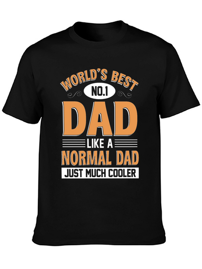 Camiseta Negra Día del Padre: El Mejor Papá