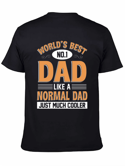 Camiseta Negra Día del Padre: El Mejor Papá