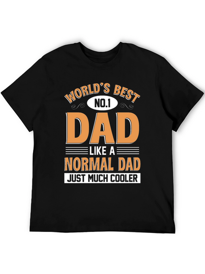 Camiseta Negra Día del Padre: El Mejor Papá