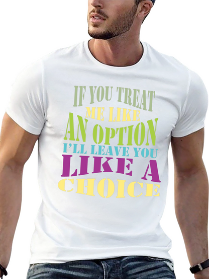 Camiseta Negra con Estampa de Frase Inspiradora