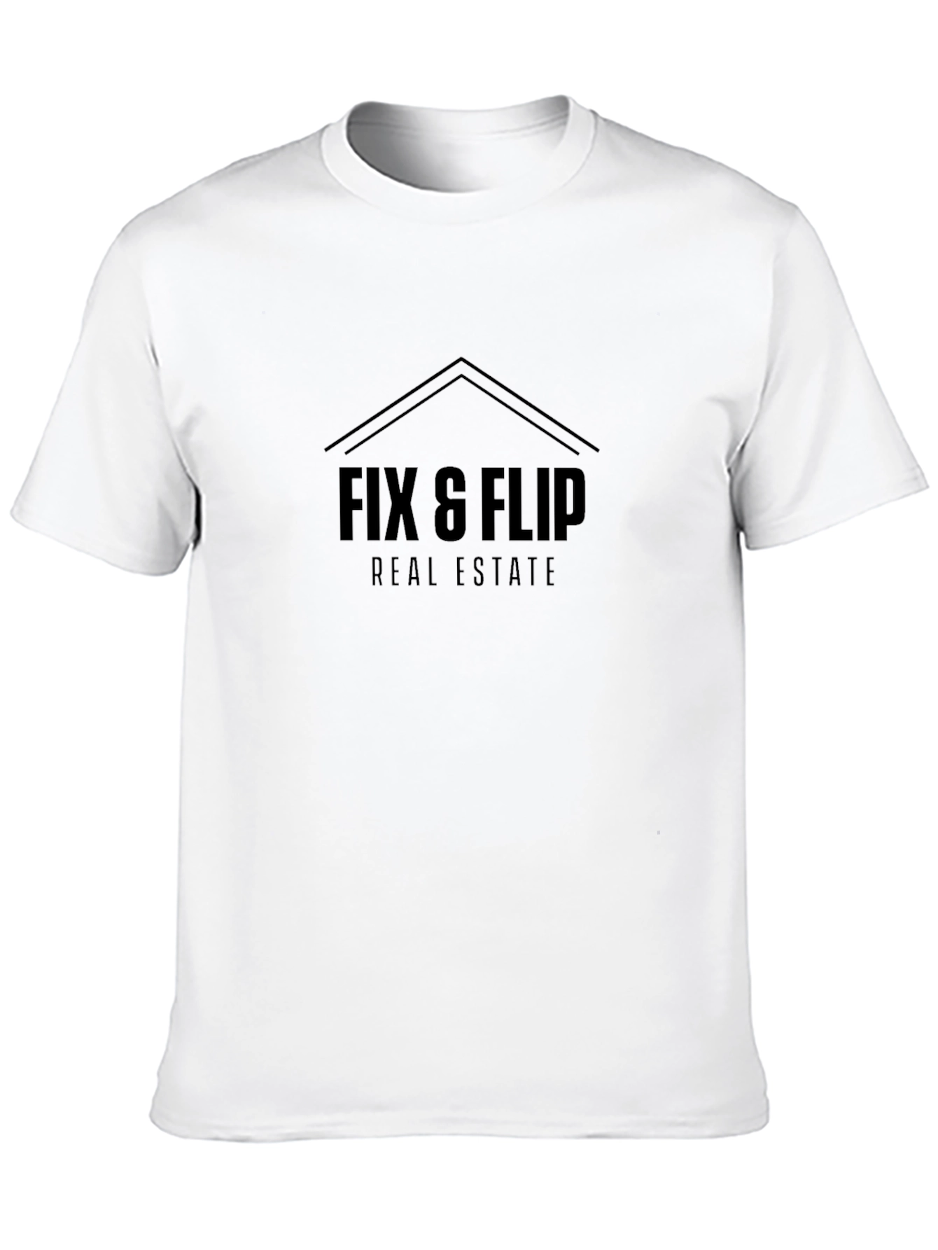 Camiseta Negra Fix & Flip Real Estate