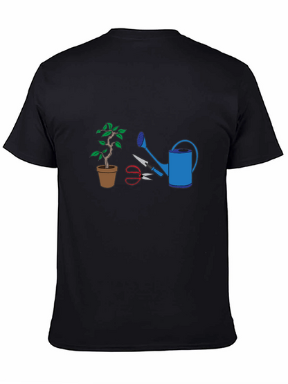 Camiseta Jardinero: Bonsái Regadera y Tijeras