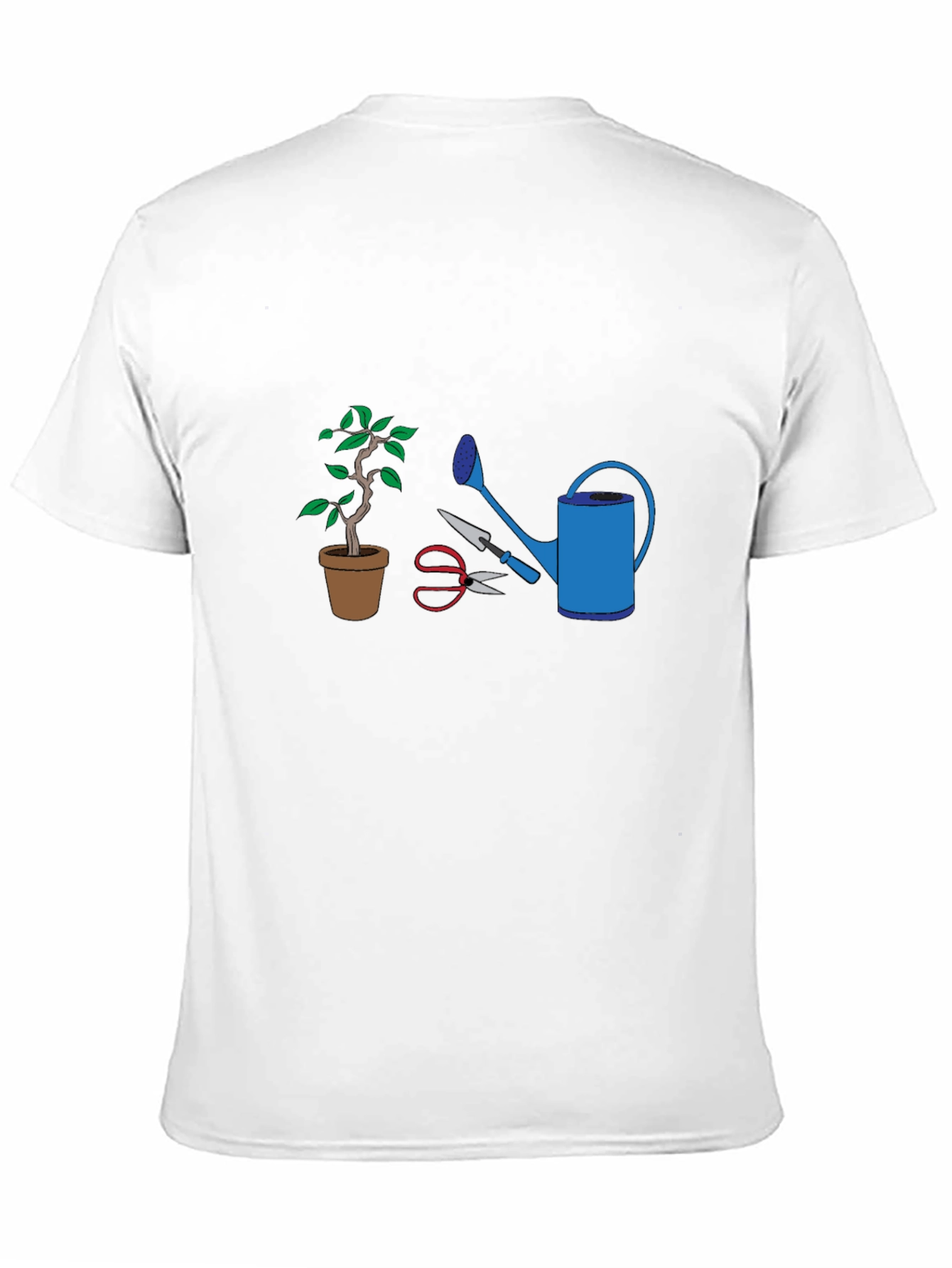 Camiseta Jardinero: Bonsái Regadera y Tijeras