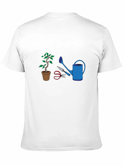 Camiseta Jardinero: Bonsái Regadera y Tijeras