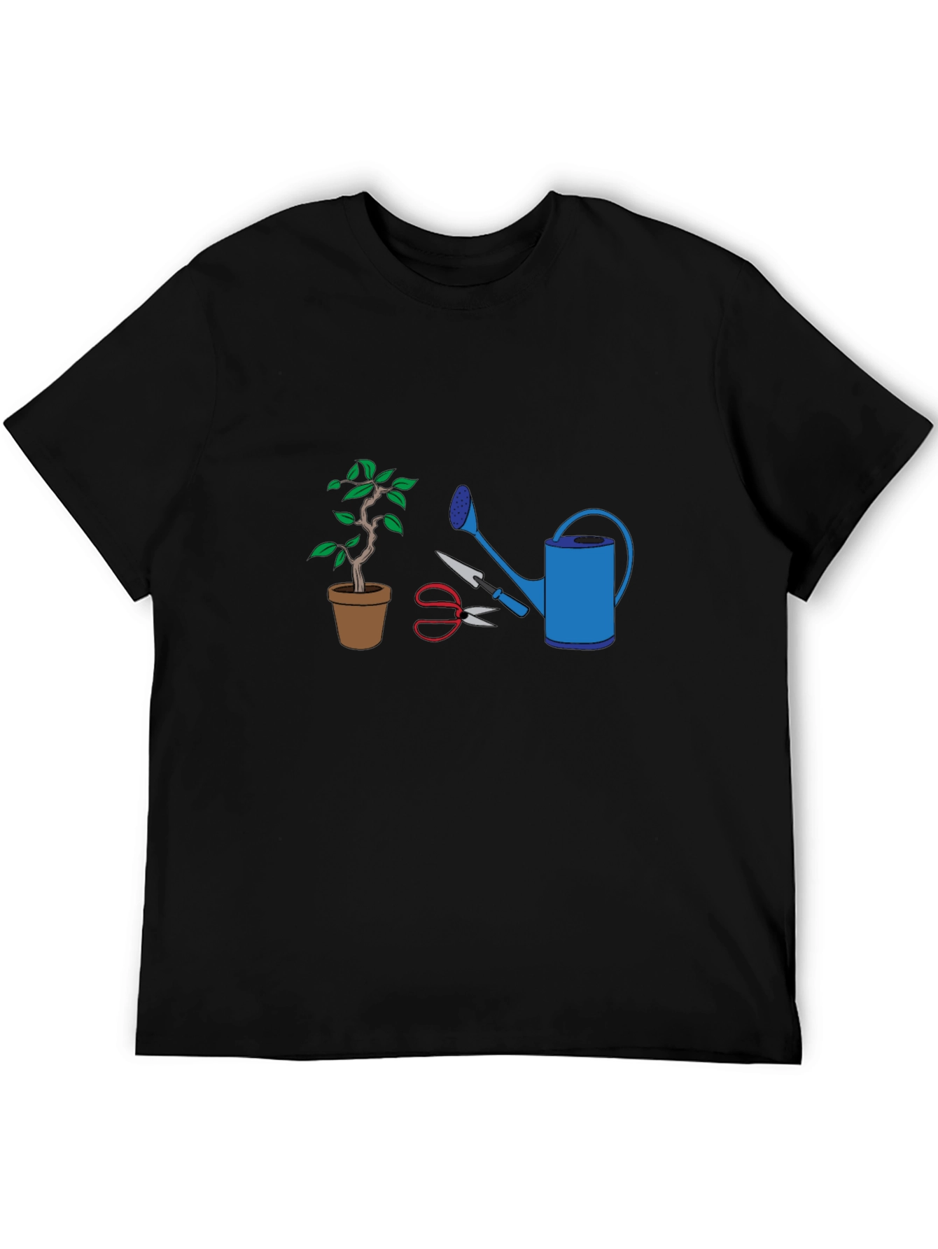 Camiseta Jardinero: Bonsái Regadera y Tijeras