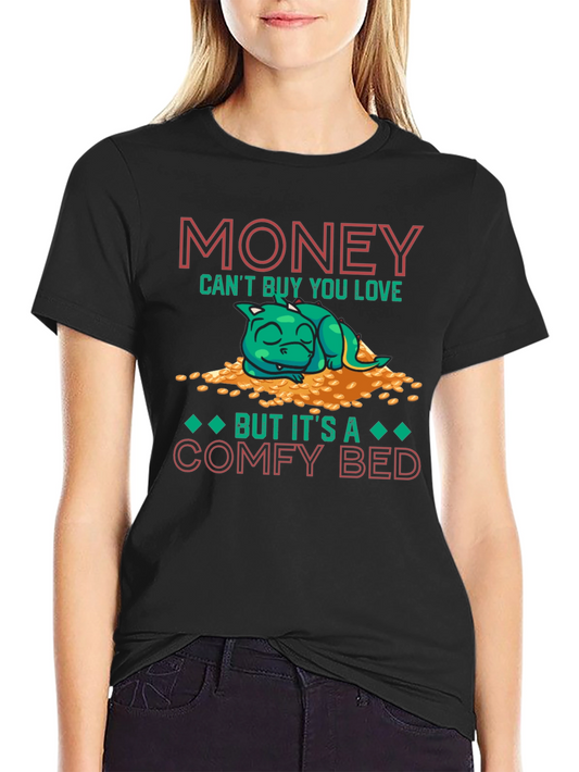 Camiseta Divertida Money Cant Buy Love