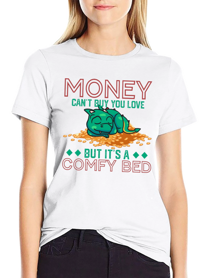 Camiseta Divertida Money Cant Buy Love