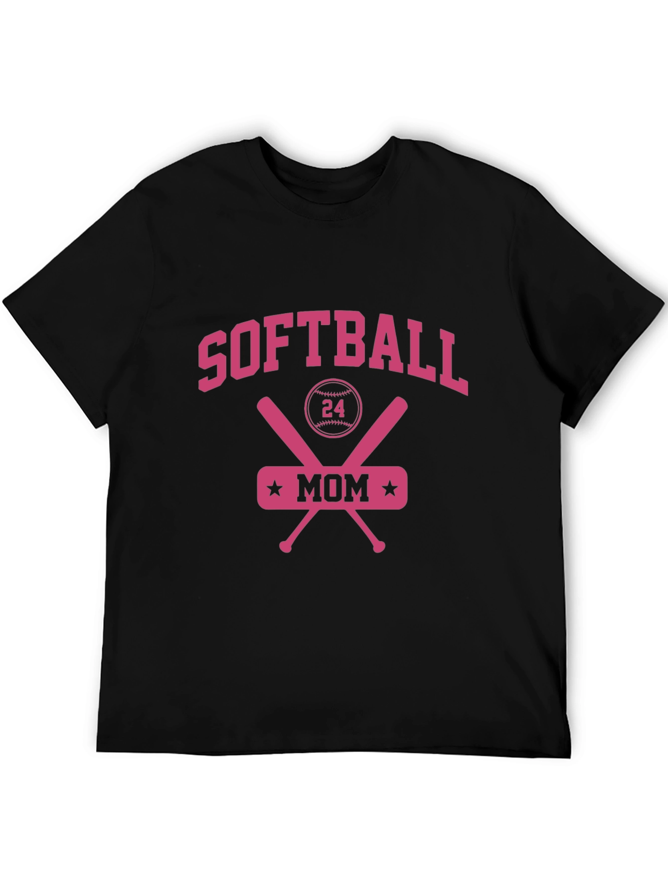 Camiseta de Mamá de Softball #24