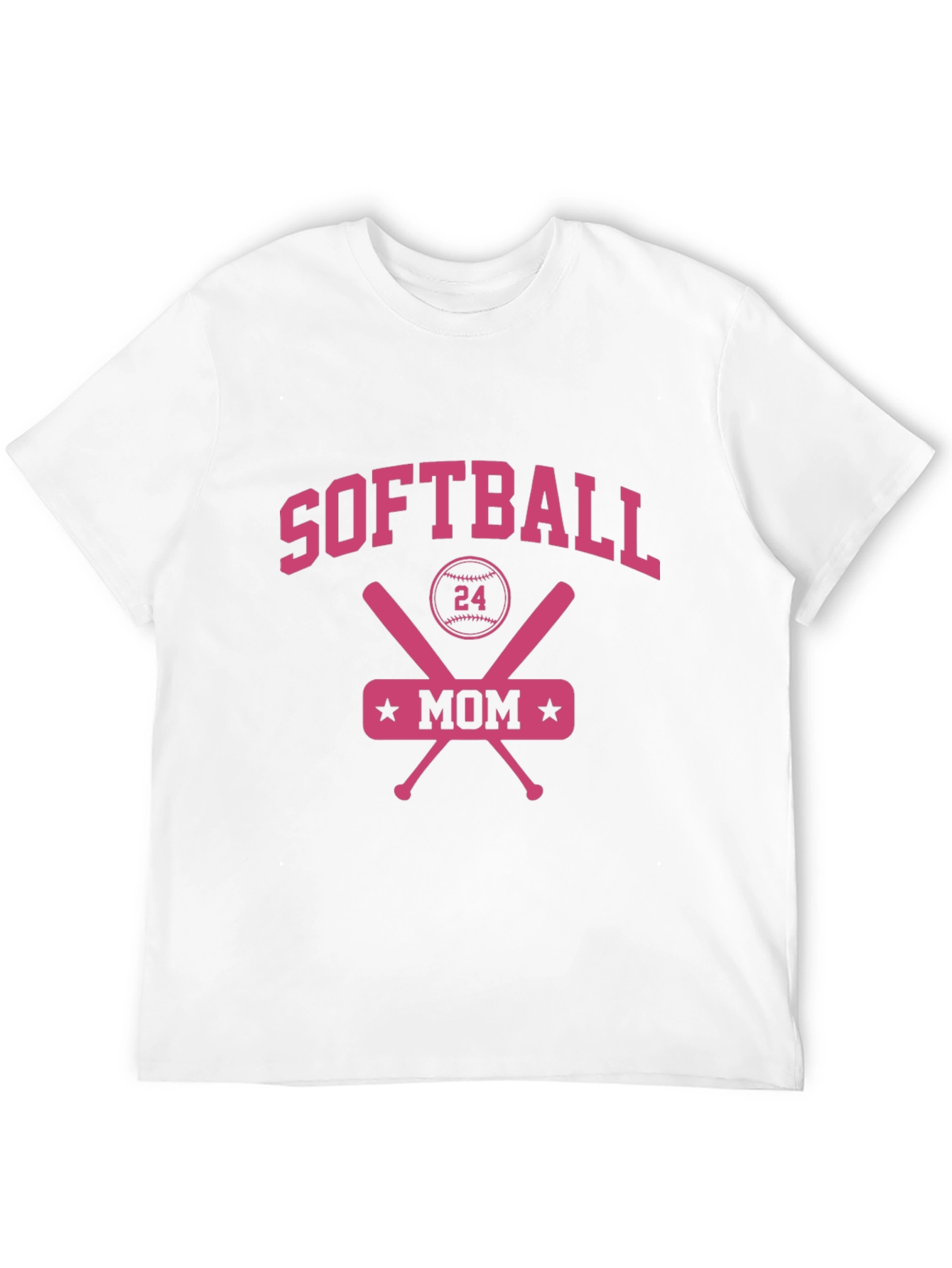 Camiseta de Mamá de Softball #24