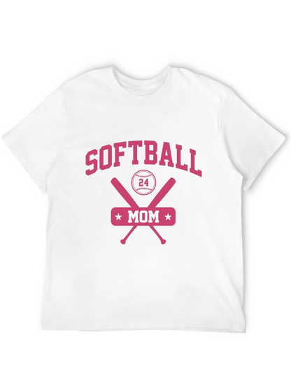 Camiseta de Mamá de Softball #24