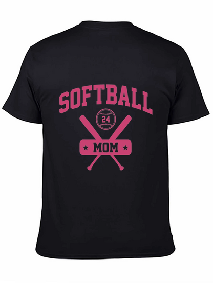 Camiseta de Mamá de Softball #24