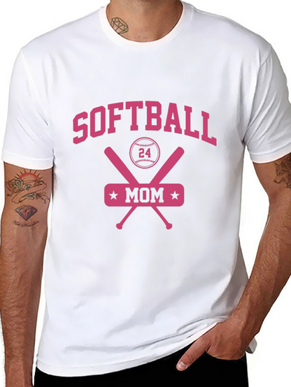 Camiseta de Mamá de Softball #24