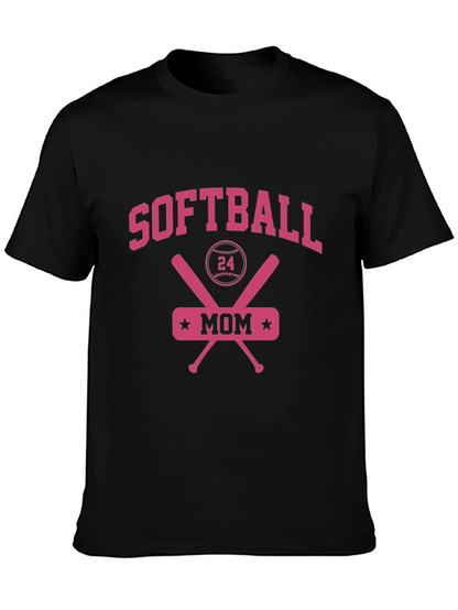 Camiseta de Mamá de Softball #24