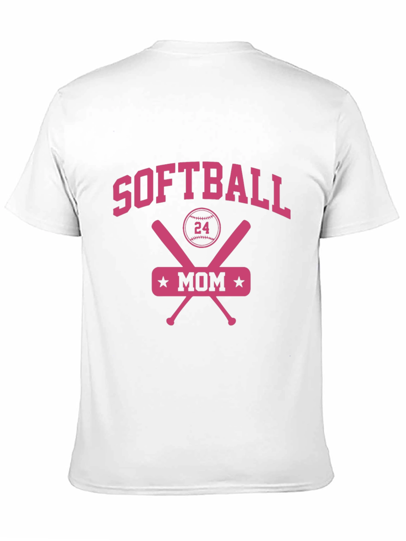 Camiseta de Mamá de Softball #24