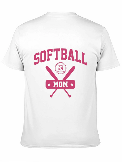 Camiseta de Mamá de Softball #24