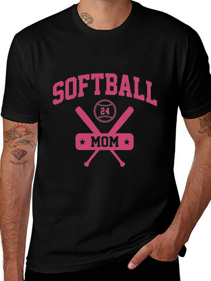 Camiseta de Mamá de Softball #24