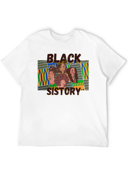 Camiseta Negra Black Sistory para Hombre