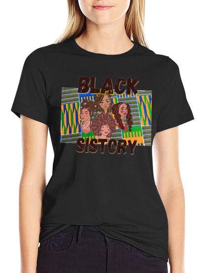 Camiseta Negra Black Sistory para Hombre