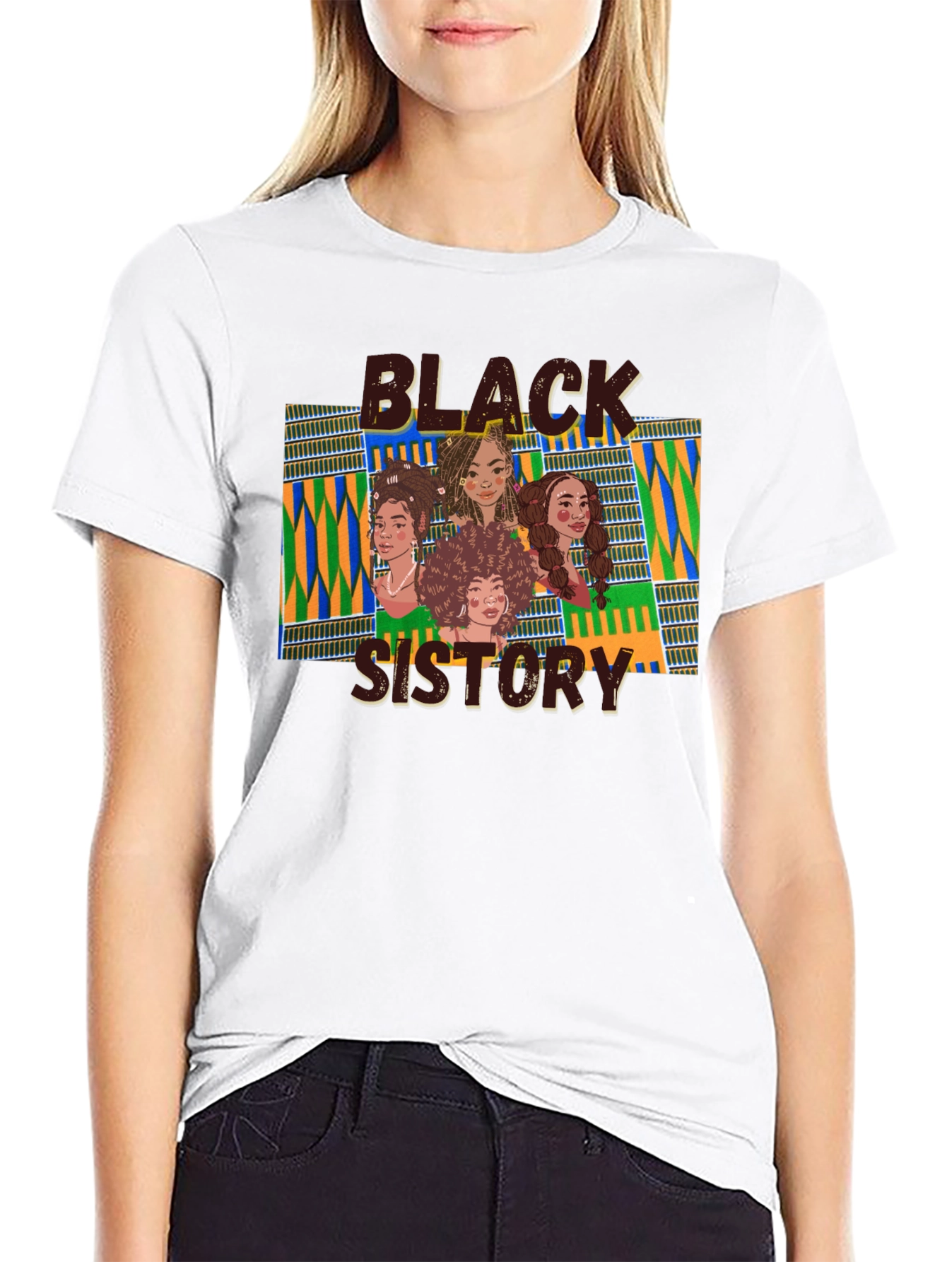 Camiseta Negra Black Sistory para Hombre