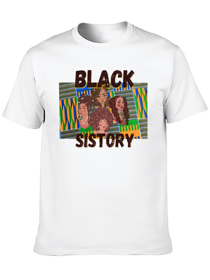 Camiseta Negra Black Sistory para Hombre