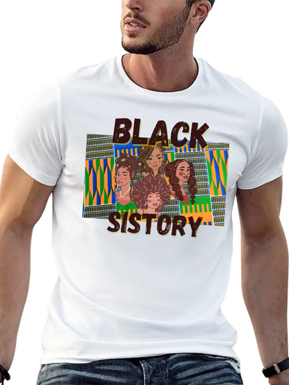 Camiseta Negra Black Sistory para Hombre