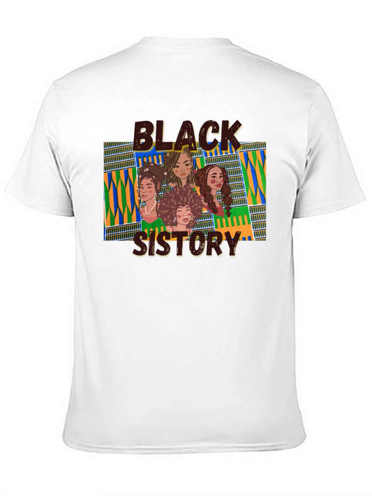 Camiseta Negra Black Sistory para Hombre