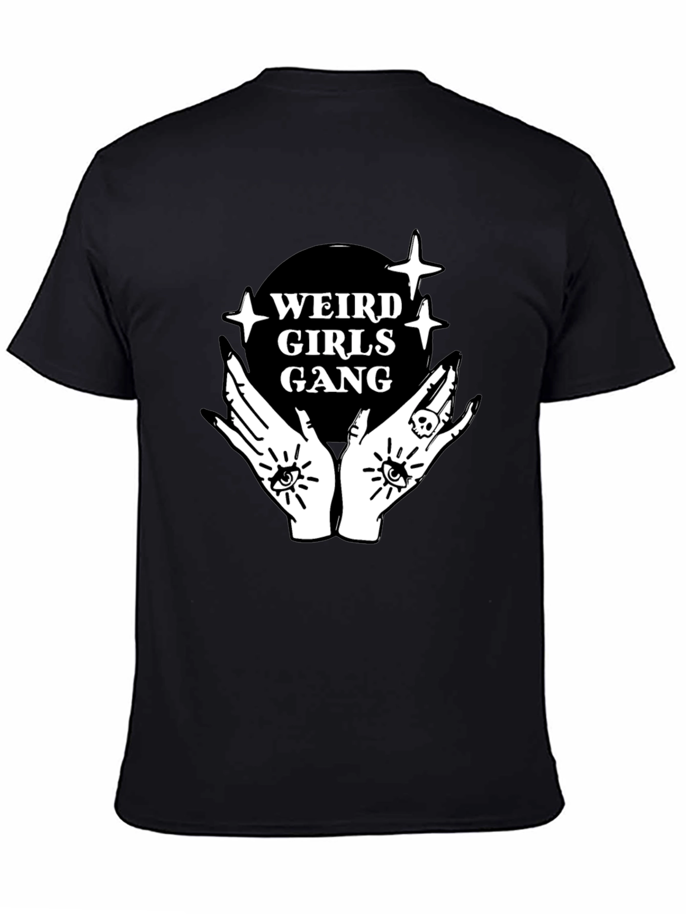 Camiseta Negra Weird Girls Gang