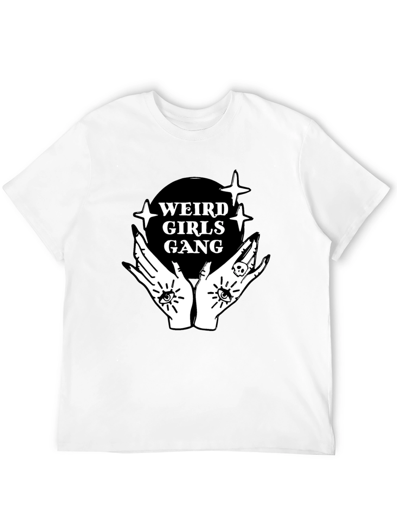 Camiseta Negra Weird Girls Gang
