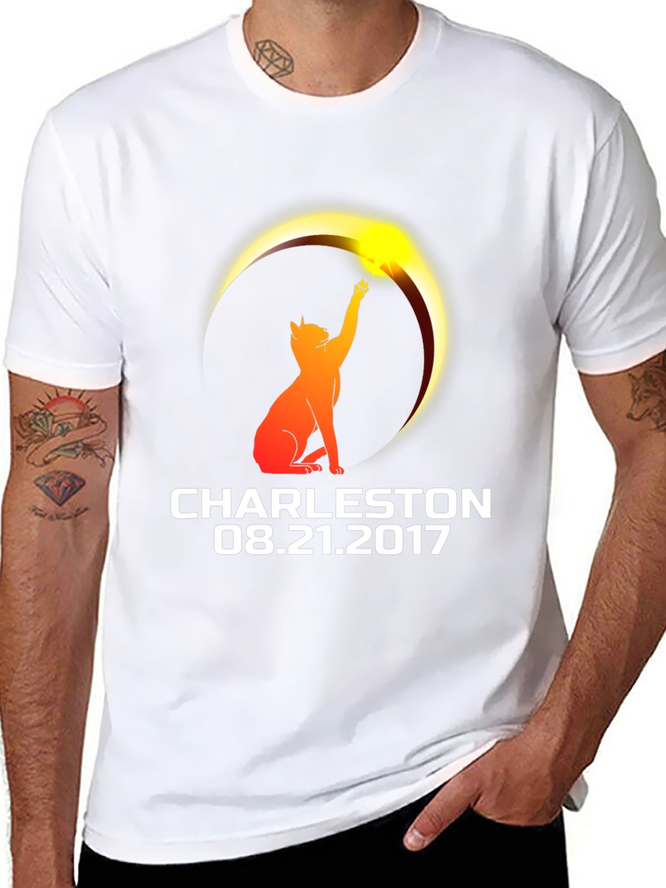 Camiseta Eclipse Solar Charleston 08.21.2017