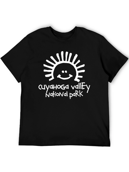 Camiseta Negra Cuyahoga Valley National Park