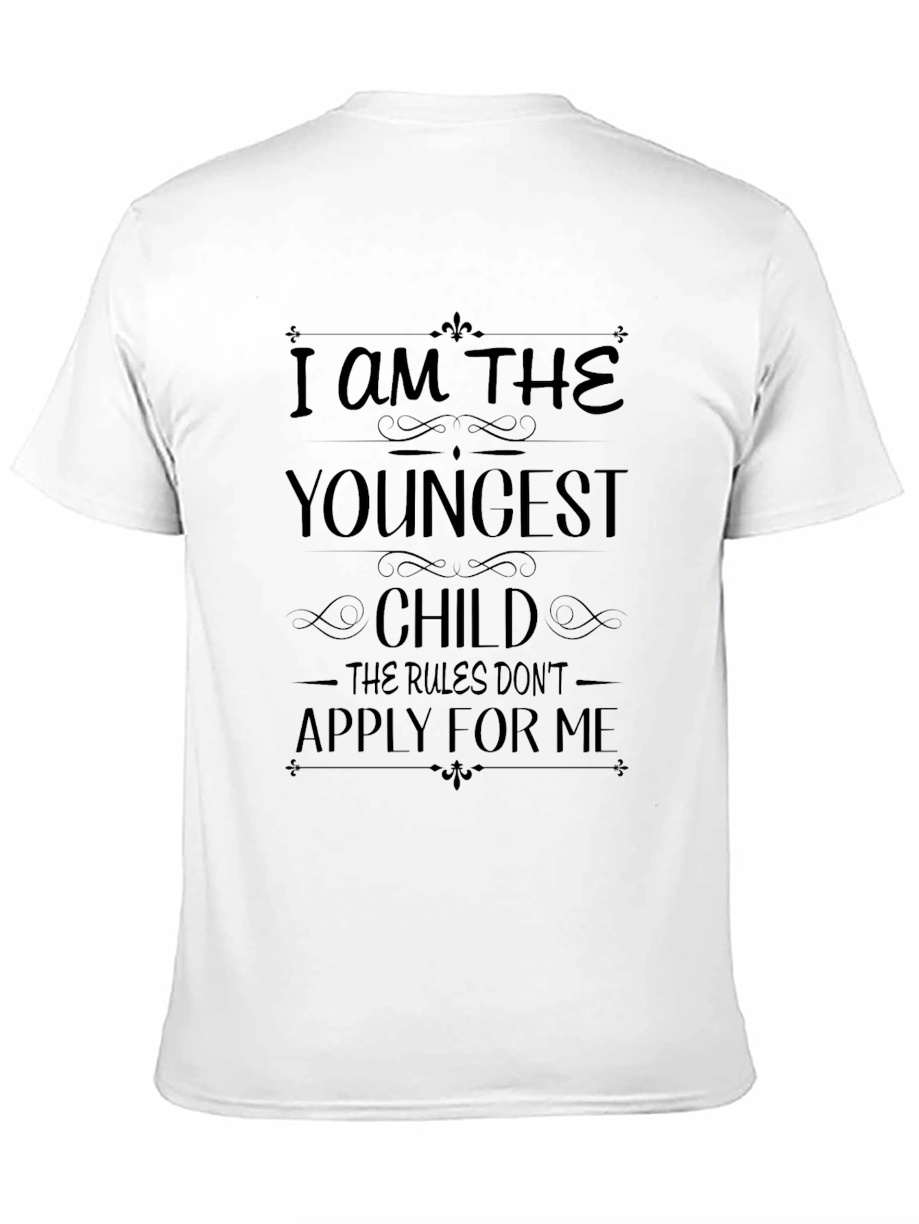 Camiseta Negra: Soy el Hijo Menor