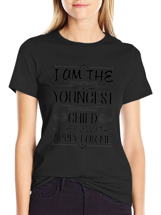 Camiseta Negra: Soy el Hijo Menor