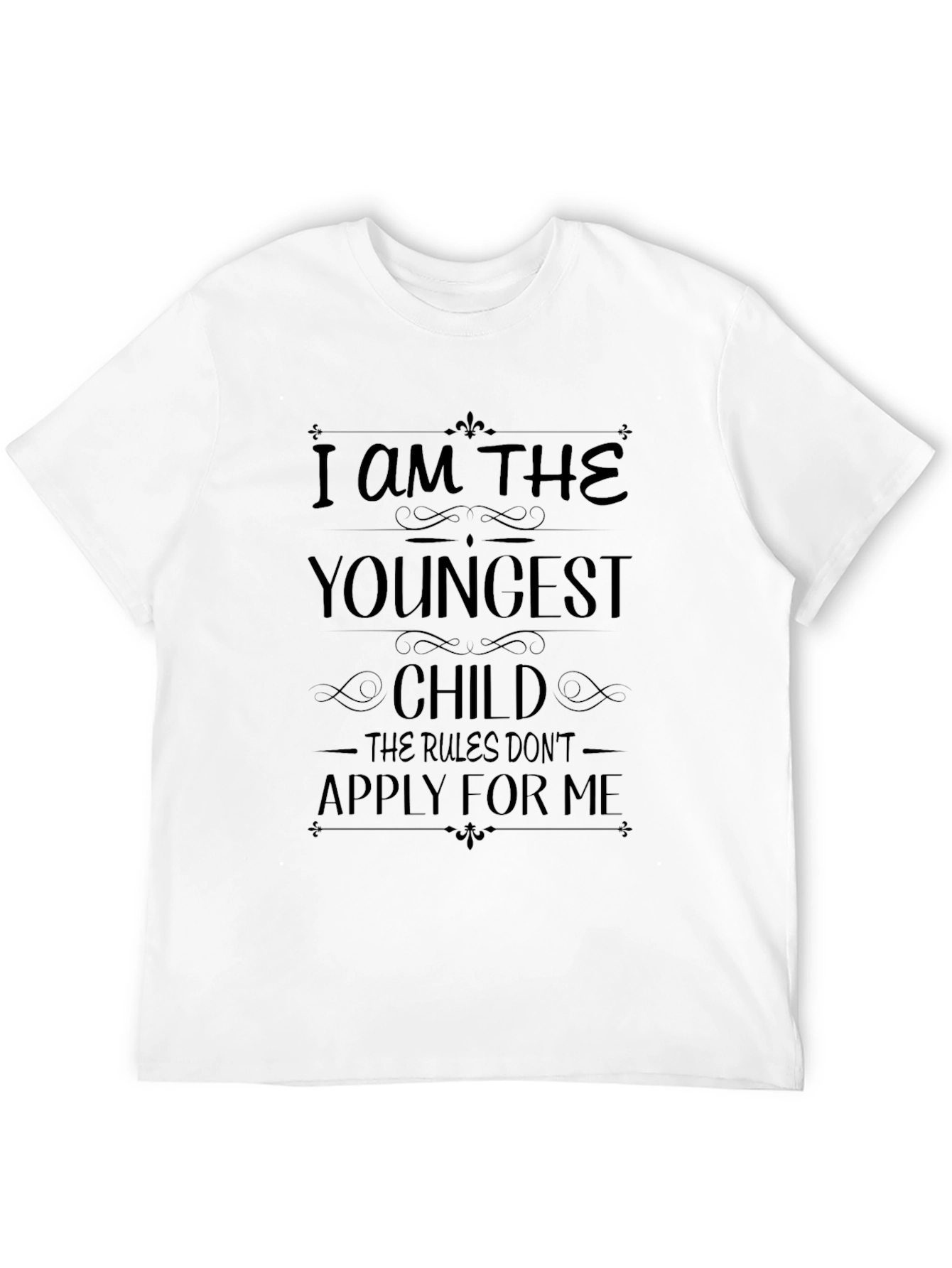 Camiseta Negra: Soy el Hijo Menor