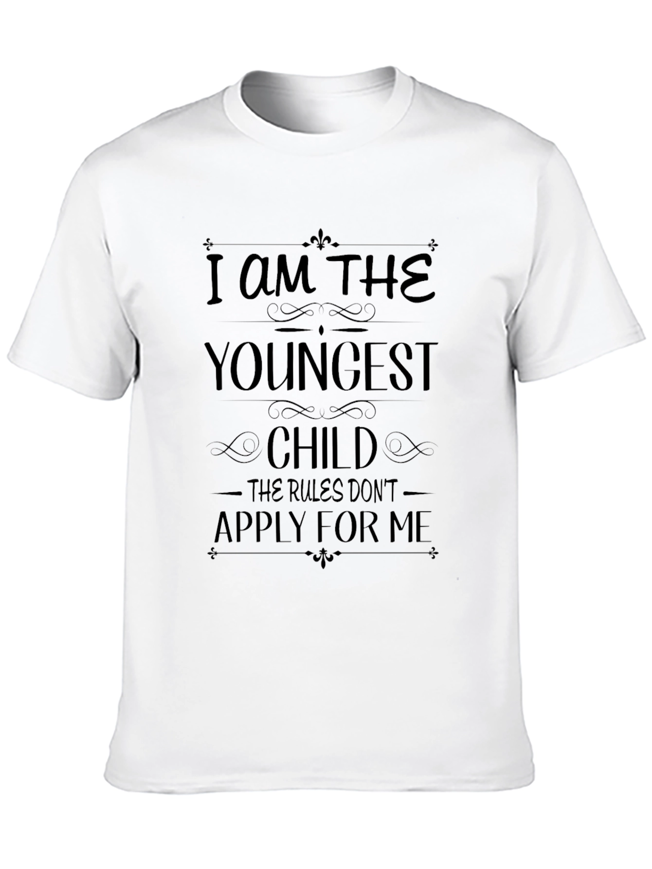 Camiseta Negra: Soy el Hijo Menor