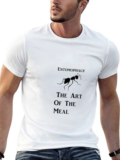 Camiseta Negra Entomofagia El Arte de la Comida