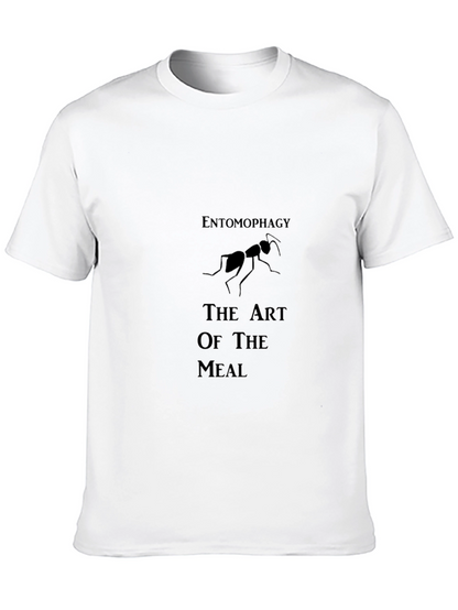 Camiseta Negra Entomofagia El Arte de la Comida