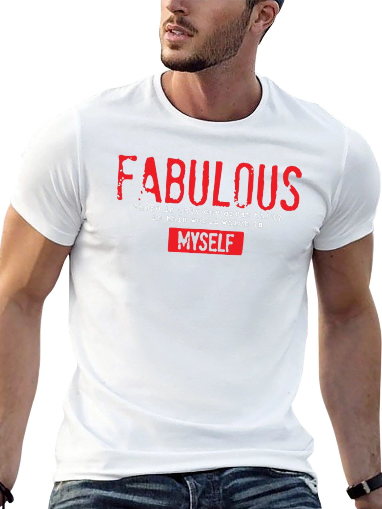 Camiseta Negra: ¡Fabulous Solo Yo!