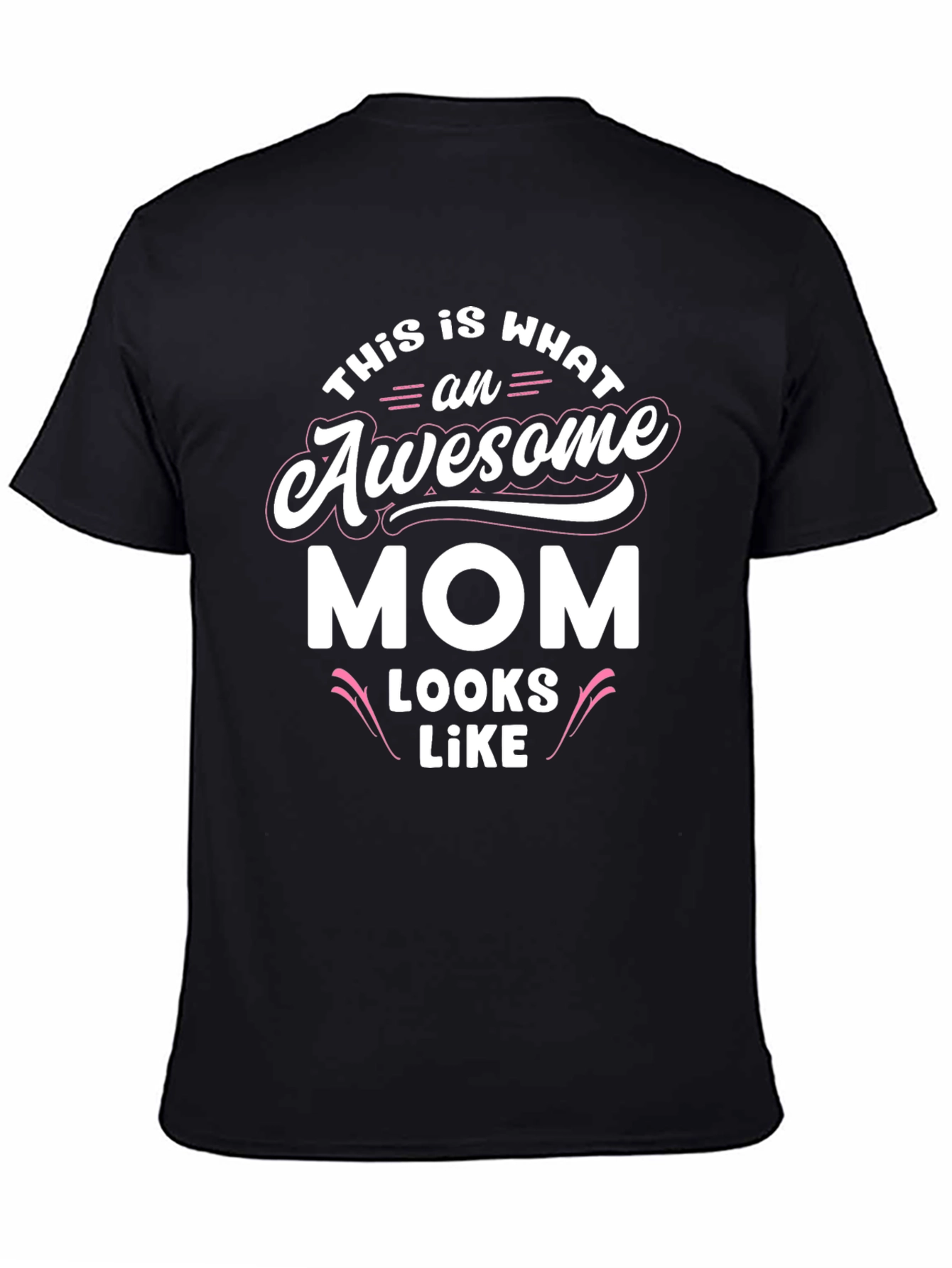 Camiseta Negra: ¡Mamá Asombrosa!
