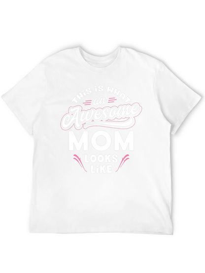 Camiseta Negra: ¡Mamá Asombrosa!