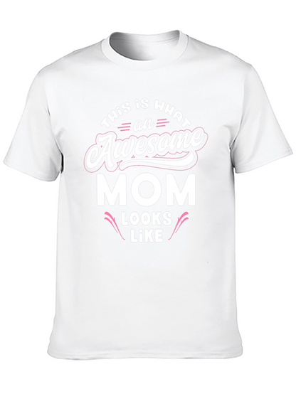 Camiseta Negra: ¡Mamá Asombrosa!