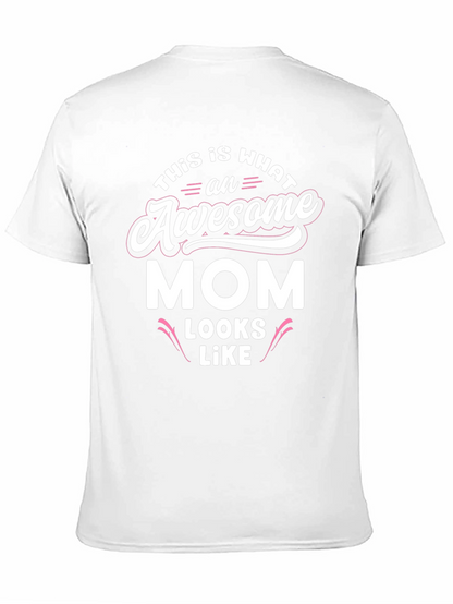 Camiseta Negra: ¡Mamá Asombrosa!