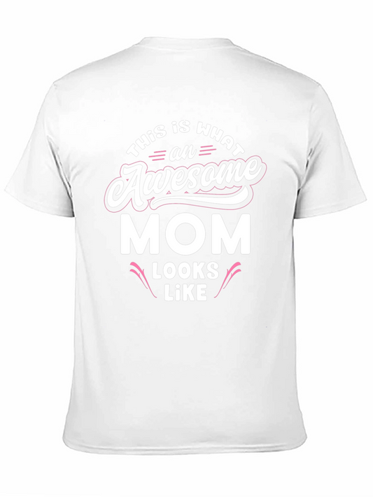 Camiseta Negra: ¡Mamá Asombrosa!