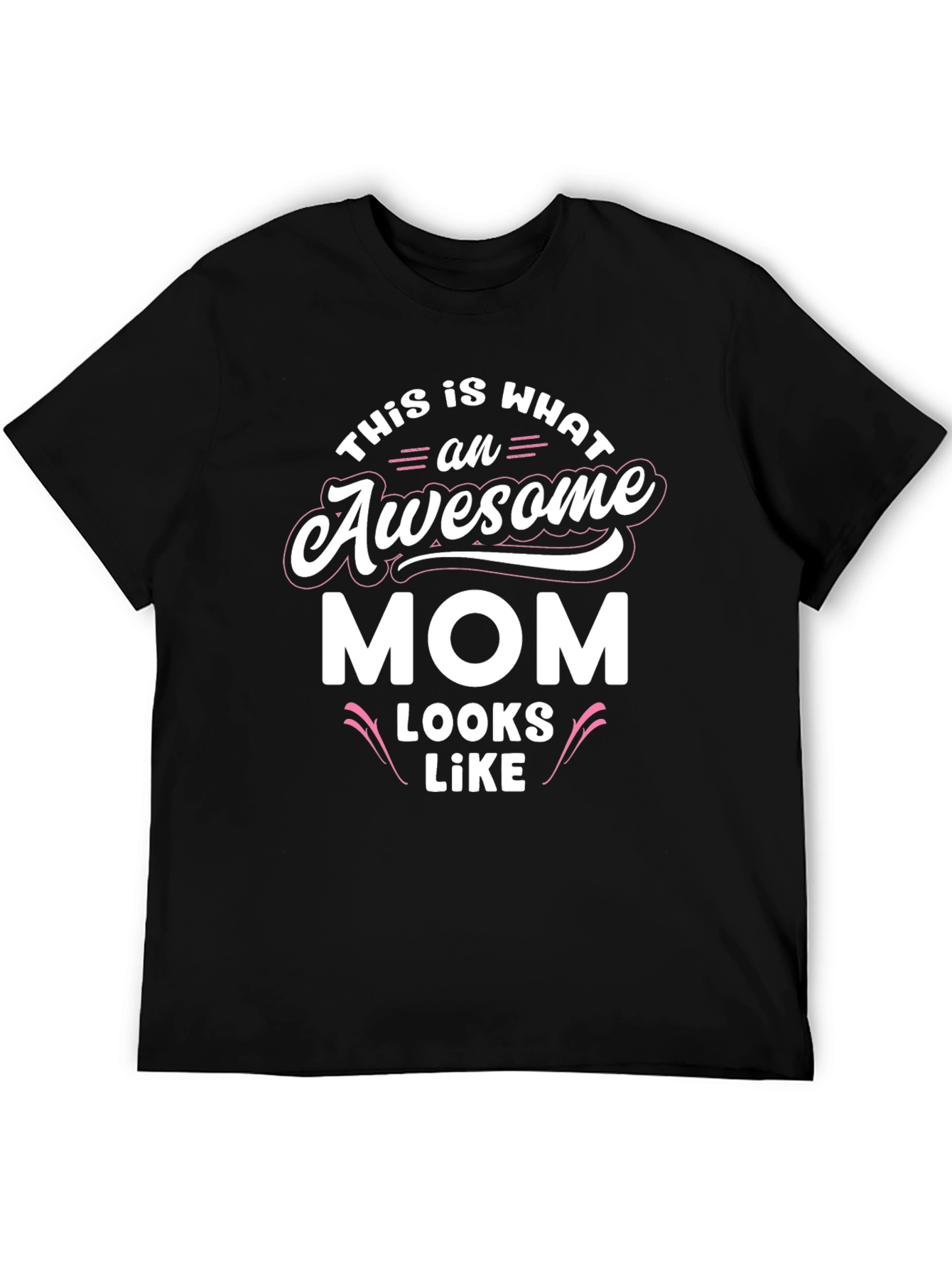 Camiseta Negra: ¡Mamá Asombrosa!