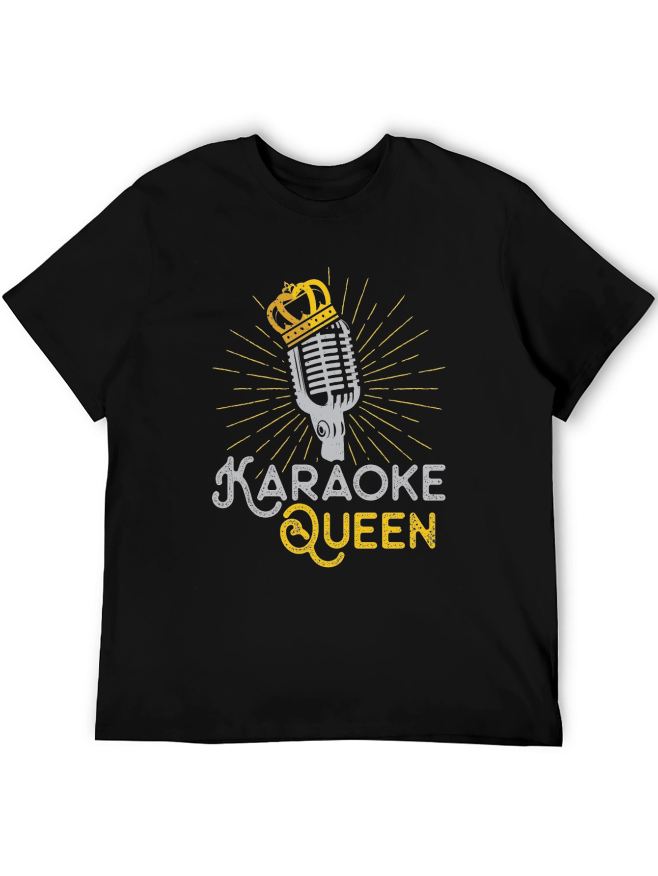 Camiseta Negra Karaoke Queen
