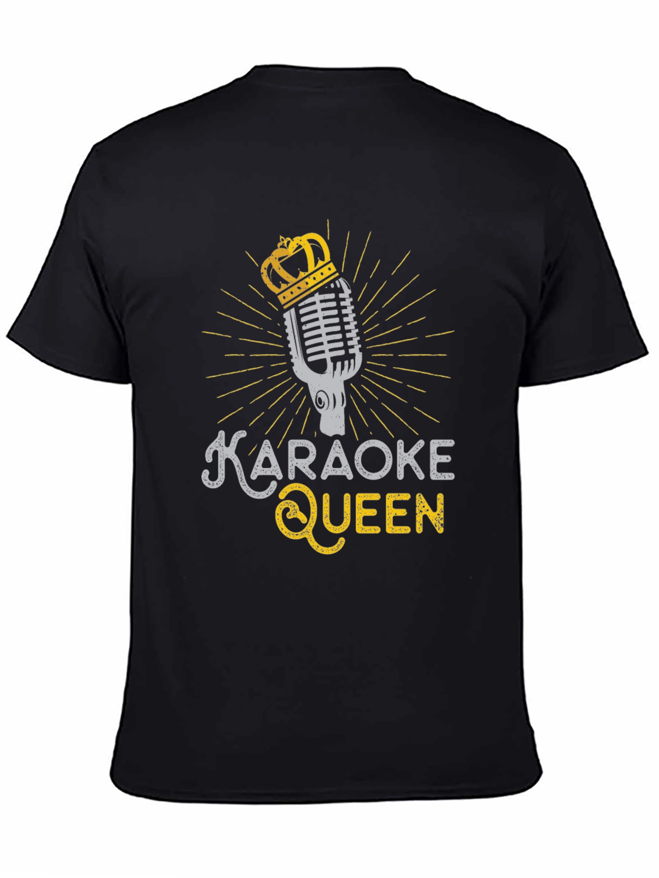 Camiseta Negra Karaoke Queen