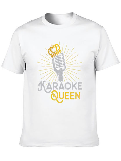 Camiseta Negra Karaoke Queen