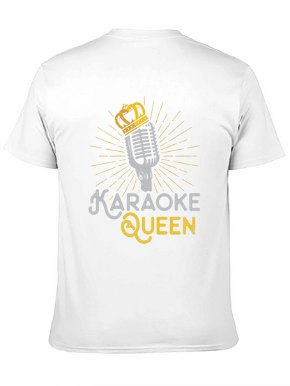 Camiseta Negra Karaoke Queen