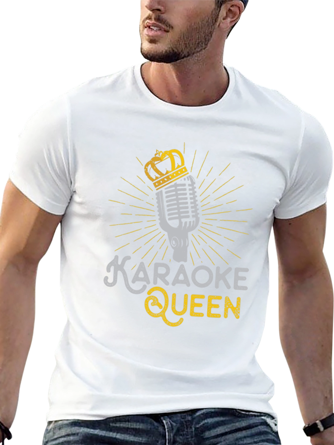 Camiseta Negra Karaoke Queen